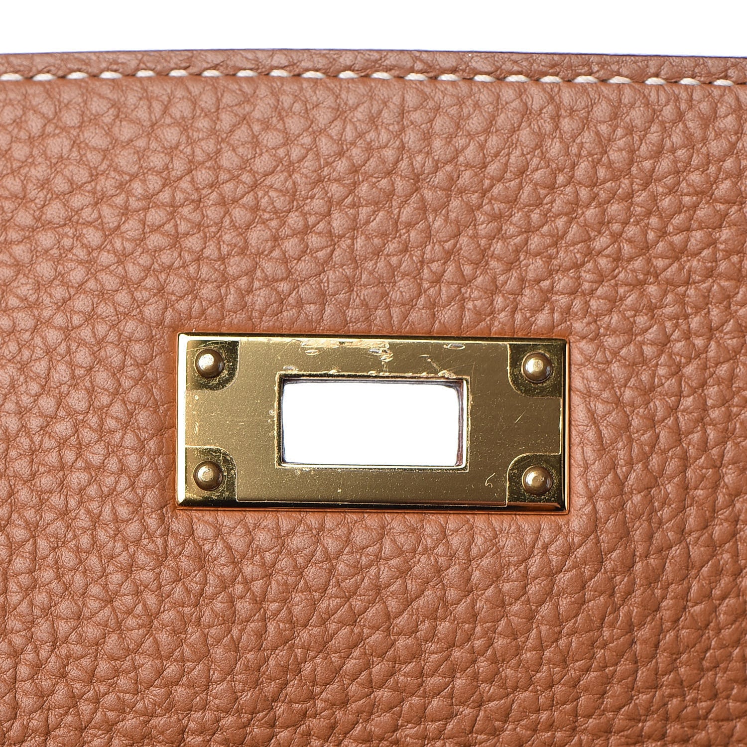 Hermes Togo Kelly Retourne 32 Gold 19 of 36