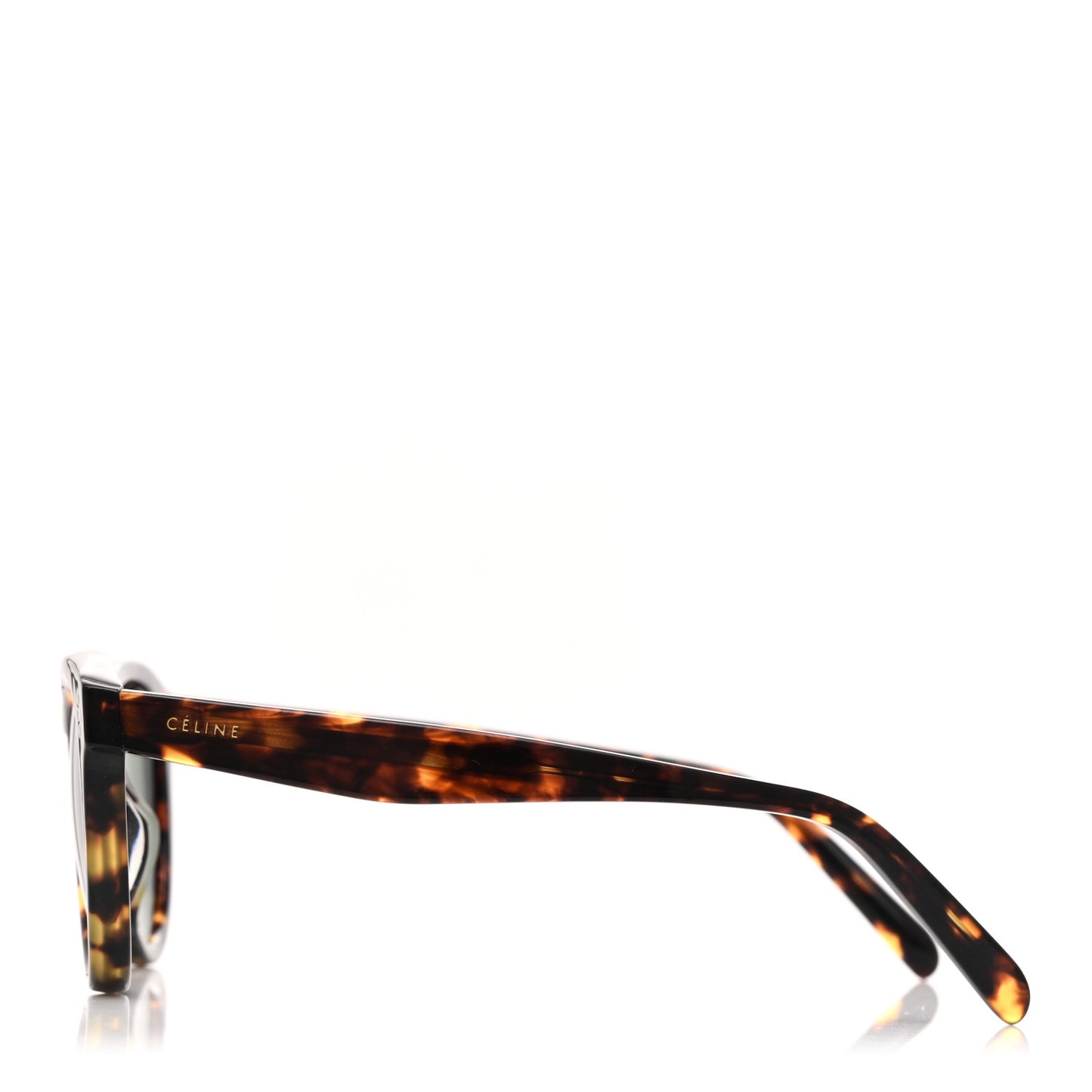 Acetate Bevel Cat Sunglasses CL 41384/F/S Tortoise