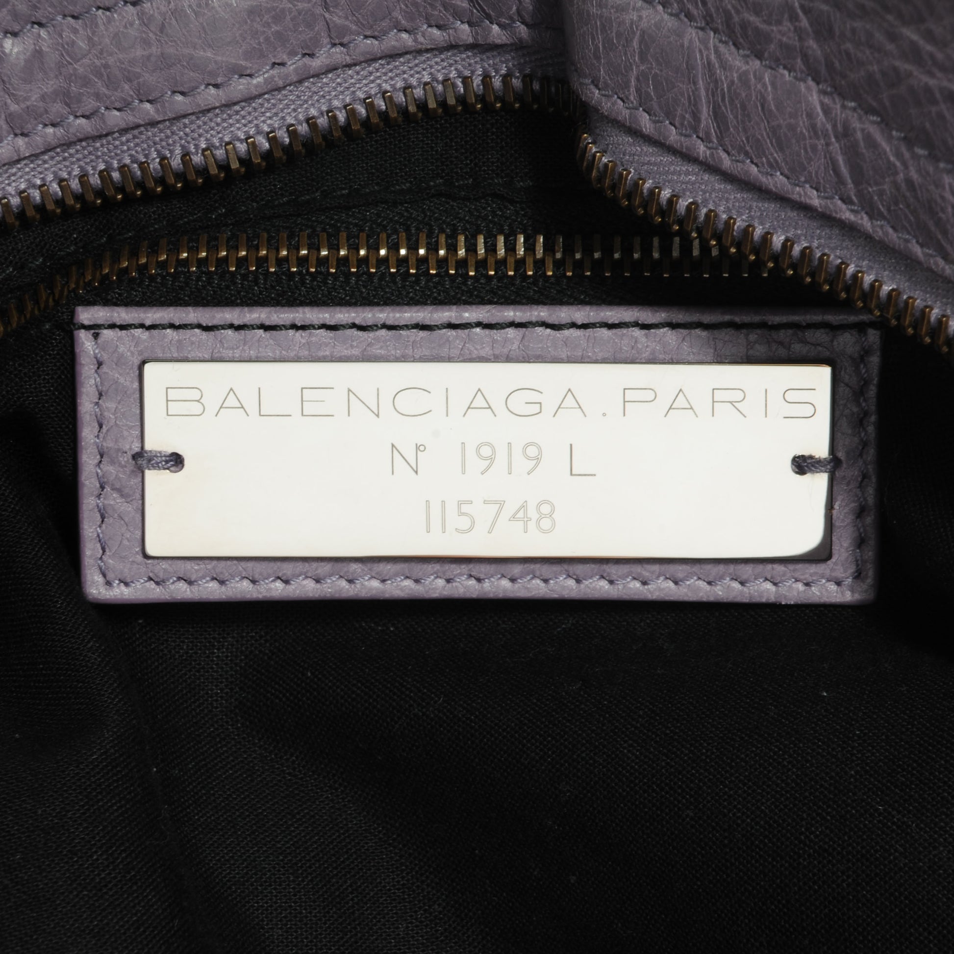 Balenciaga Agneau Classic Hardware City Glycine 5 of 9