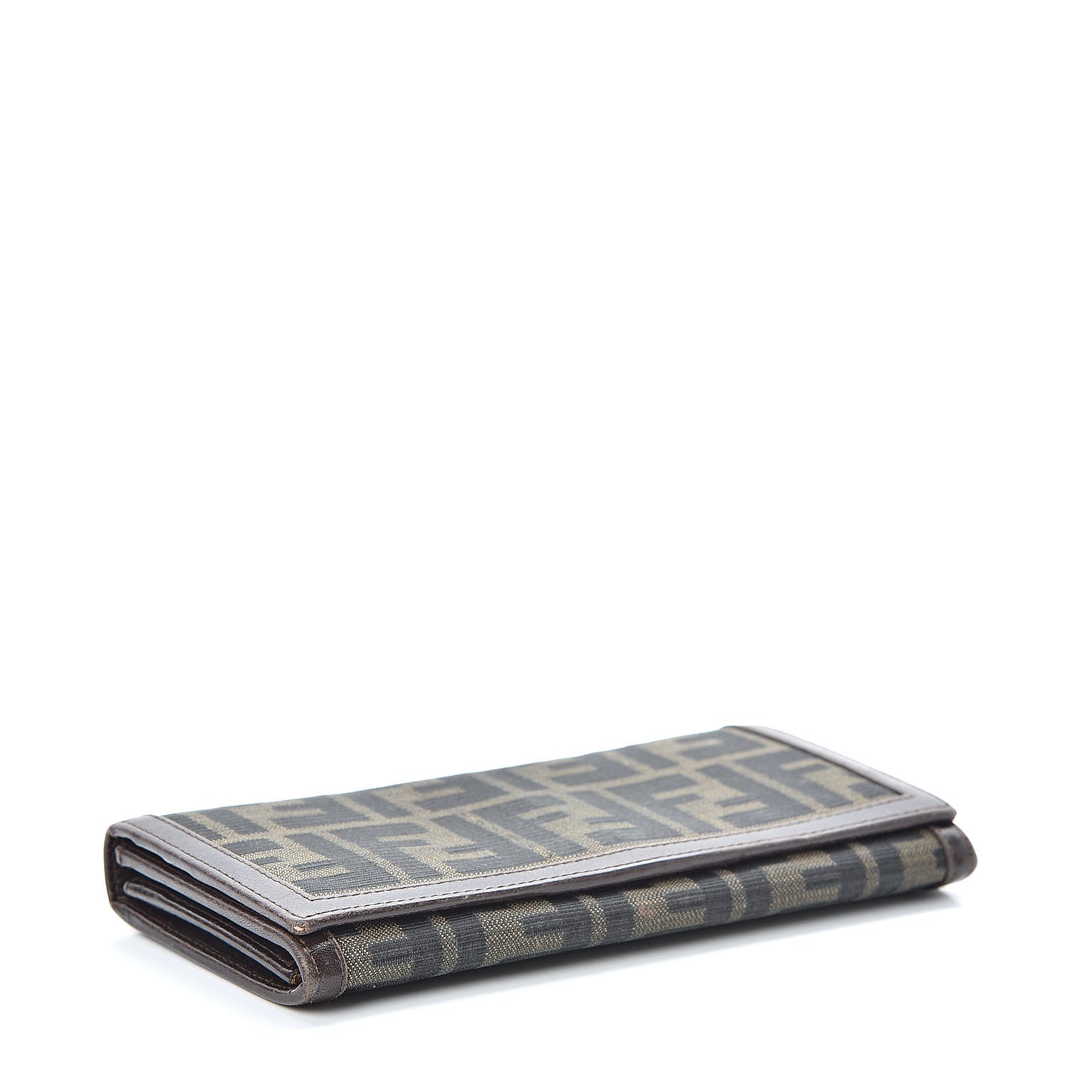 Fendi Zucca Continental Wallet Tobacco 4 of 14
