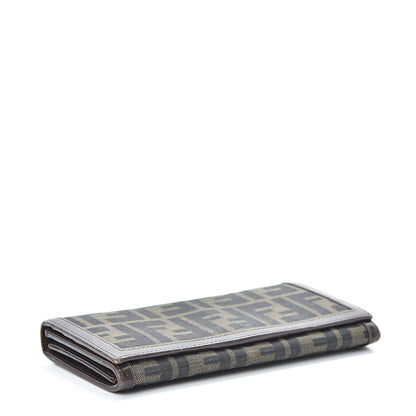Fendi Zucca Continental Wallet Tobacco 4 of 14