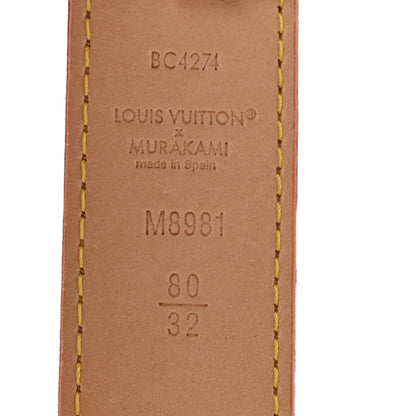 Louis Vuitton LV X TM Monogram Multicolor D Ring 80 32 Belt 5 of 6