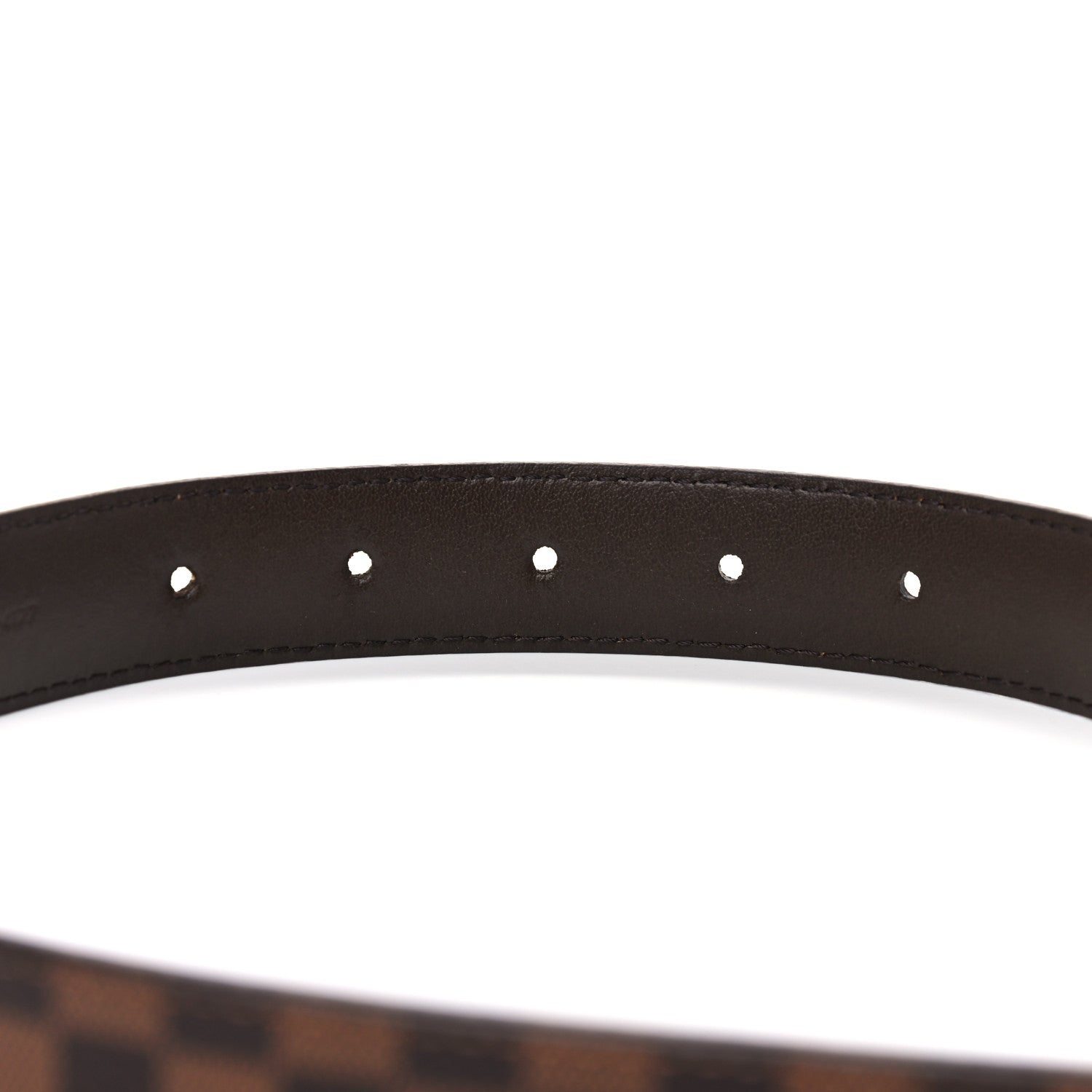 Louis Vuitton Mini Damier Ebene 25mm LV Initiales Belt 85 34 4 of 7
