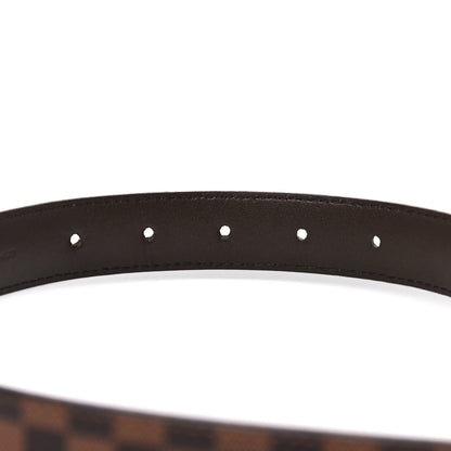 Louis Vuitton Mini Damier Ebene 25mm LV Initiales Belt 85 34 4 of 7