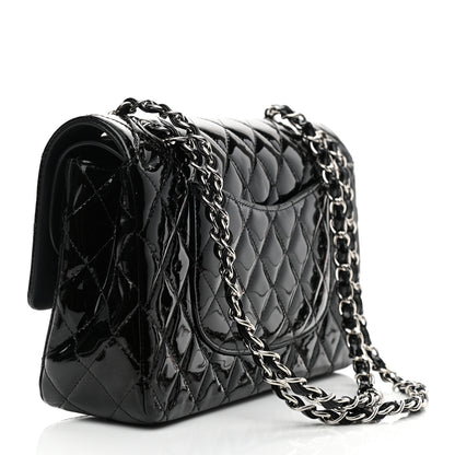 Chanel Patent Quilted Medium Double Flap Black 3 of 11