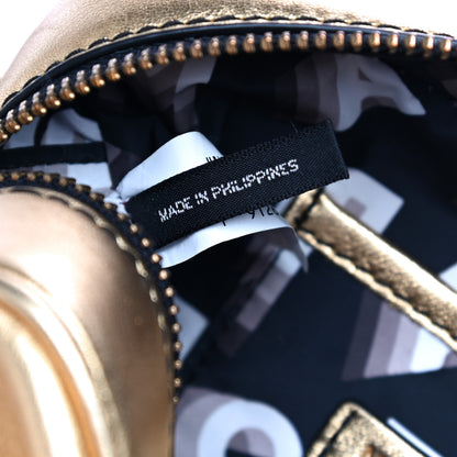 Marc Jacobs Metallic Calfskin The Flash Crossbody Gold 14 of 15