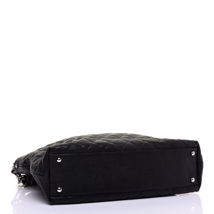 Chanel Caviar Quilted French Riviera Hobo Black 5 of 11