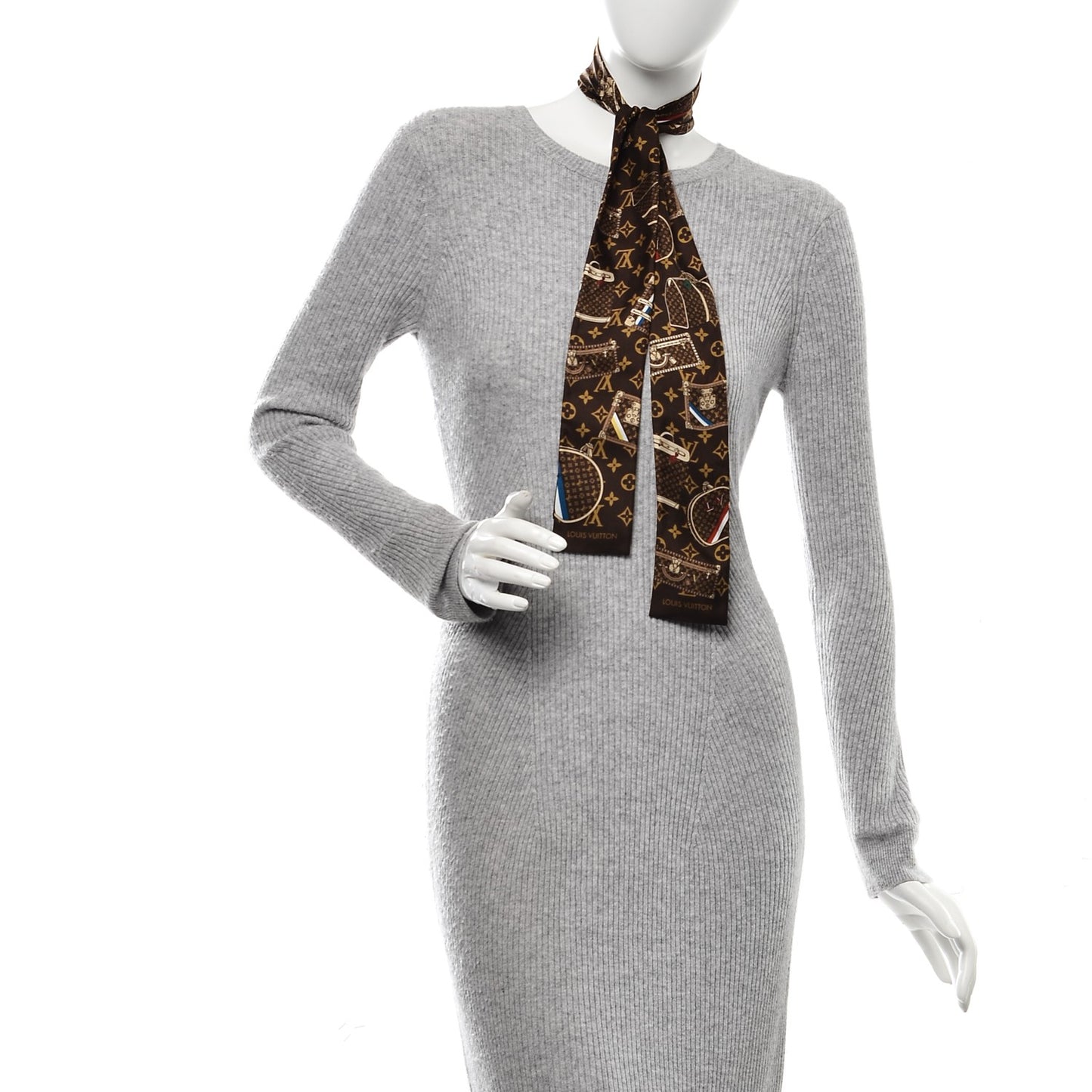 Silk Monogram Trunks Bandeau