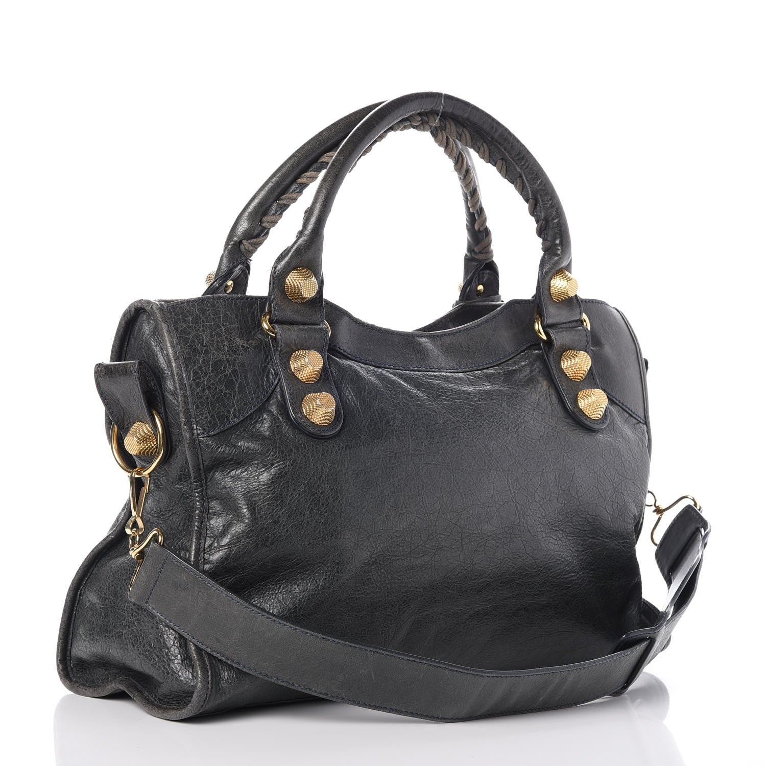 Balenciaga Agneau Giant 21 Gold Hardware City Anthracite 3 of 8