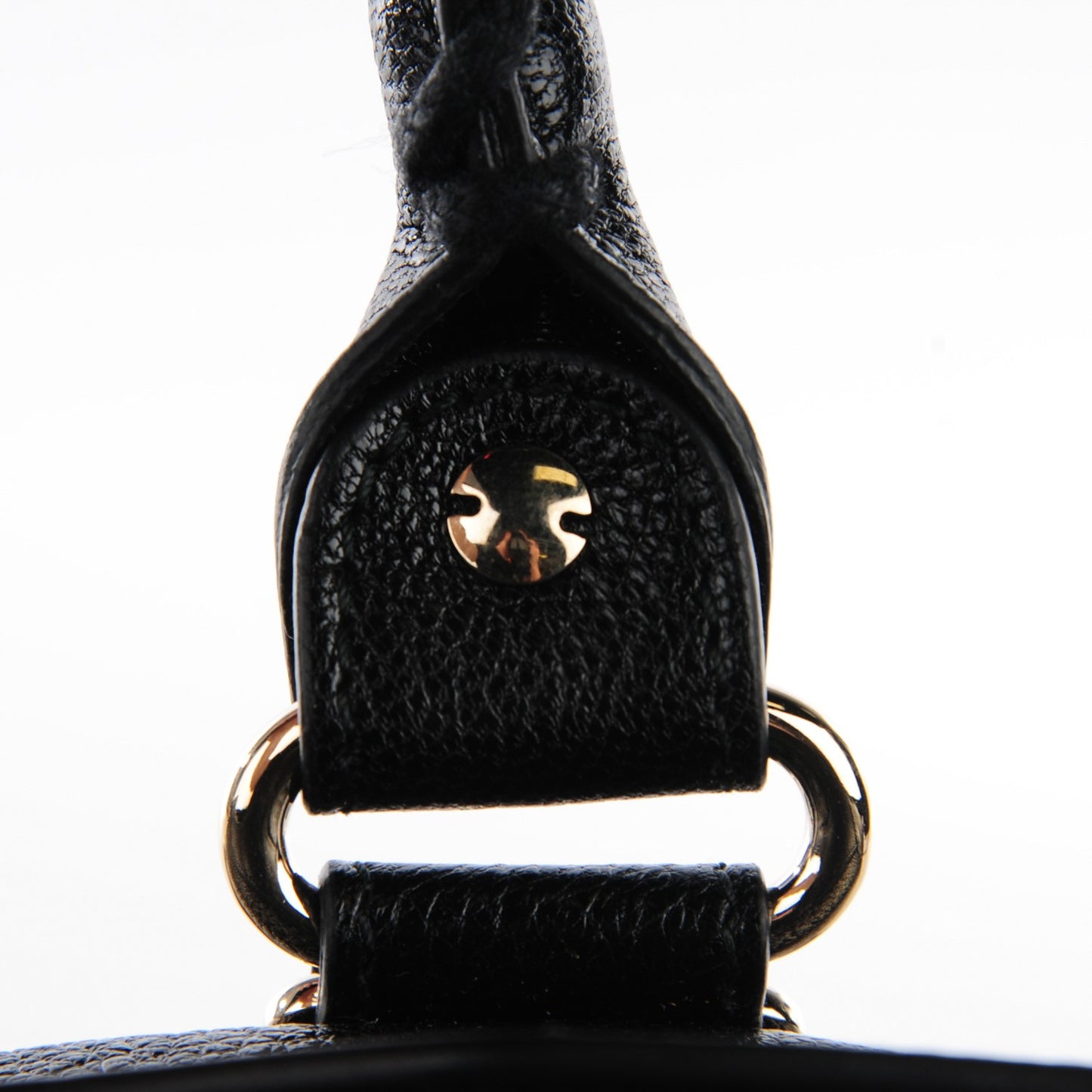 Chevre Gold Metallic Edge Hardware City Black