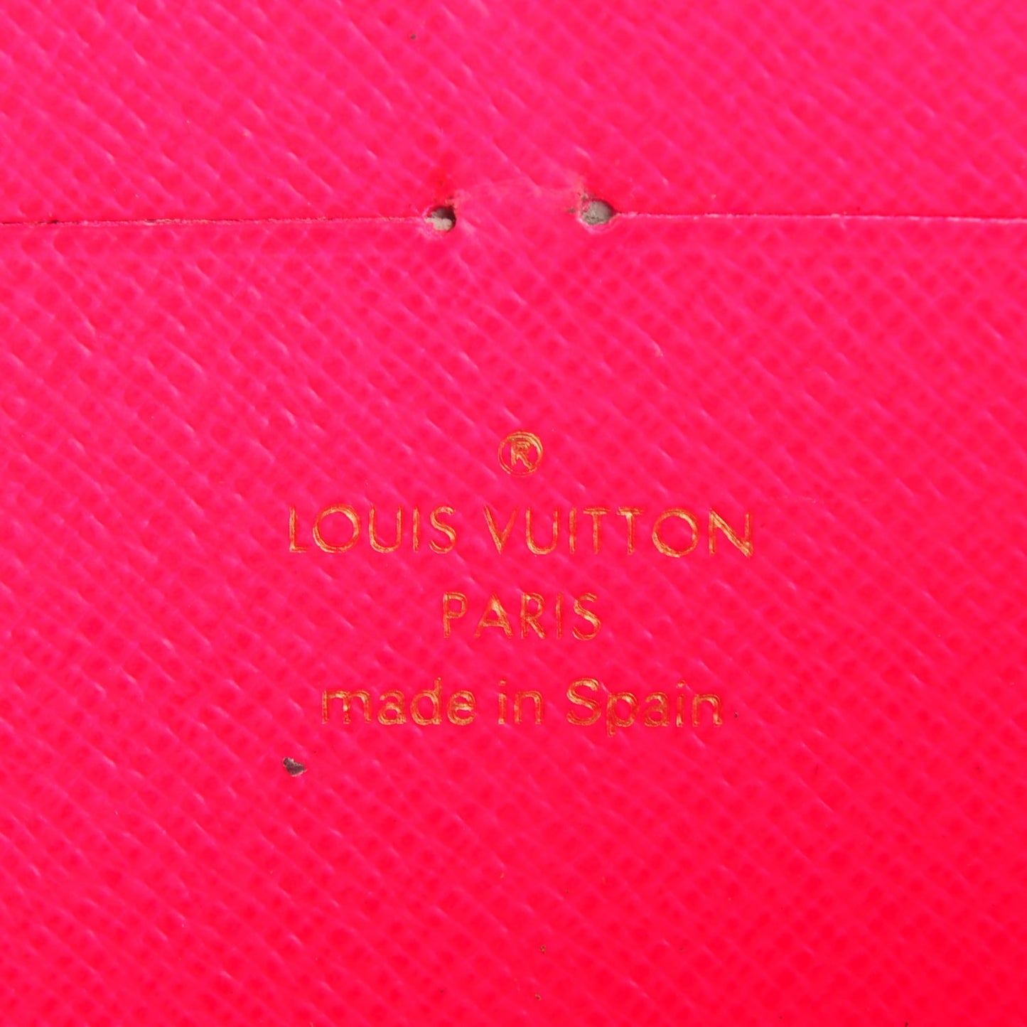 Monogram Graffiti Zippy Wallet Fuchsia
