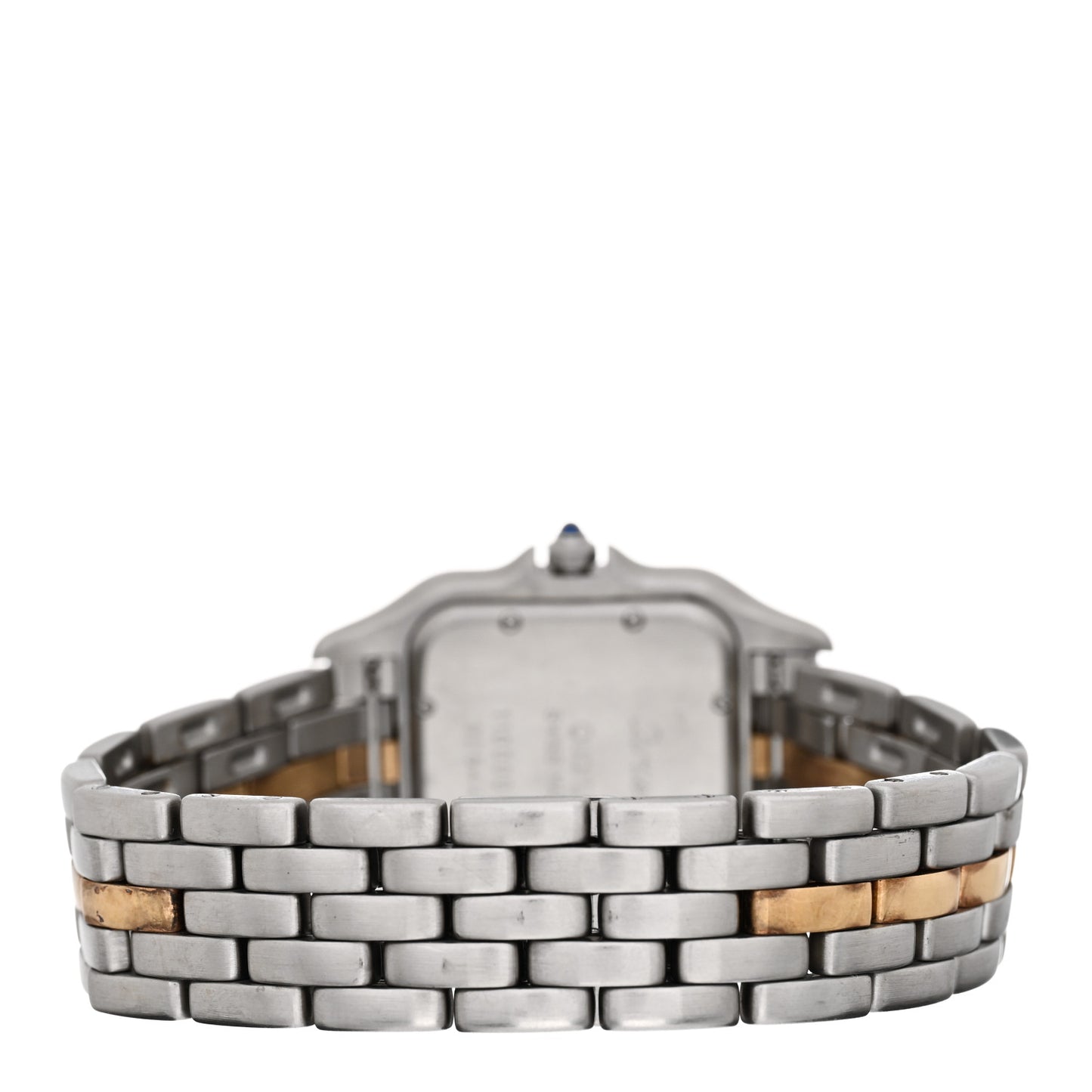 Stainless Steel 18K Yellow Gold 27mm Panthere Quartz Watch