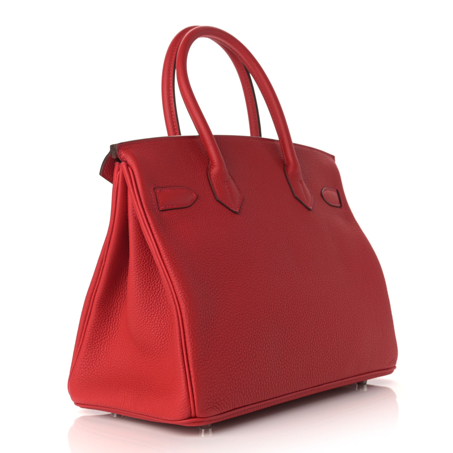Hermes Togo Birkin 30 Rouge Casaque 2 of 10