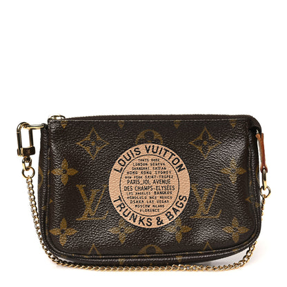 Louis Vuitton Monogram Complice Trunks and Bags Mini Pochette Accessories Beige 1 of 10