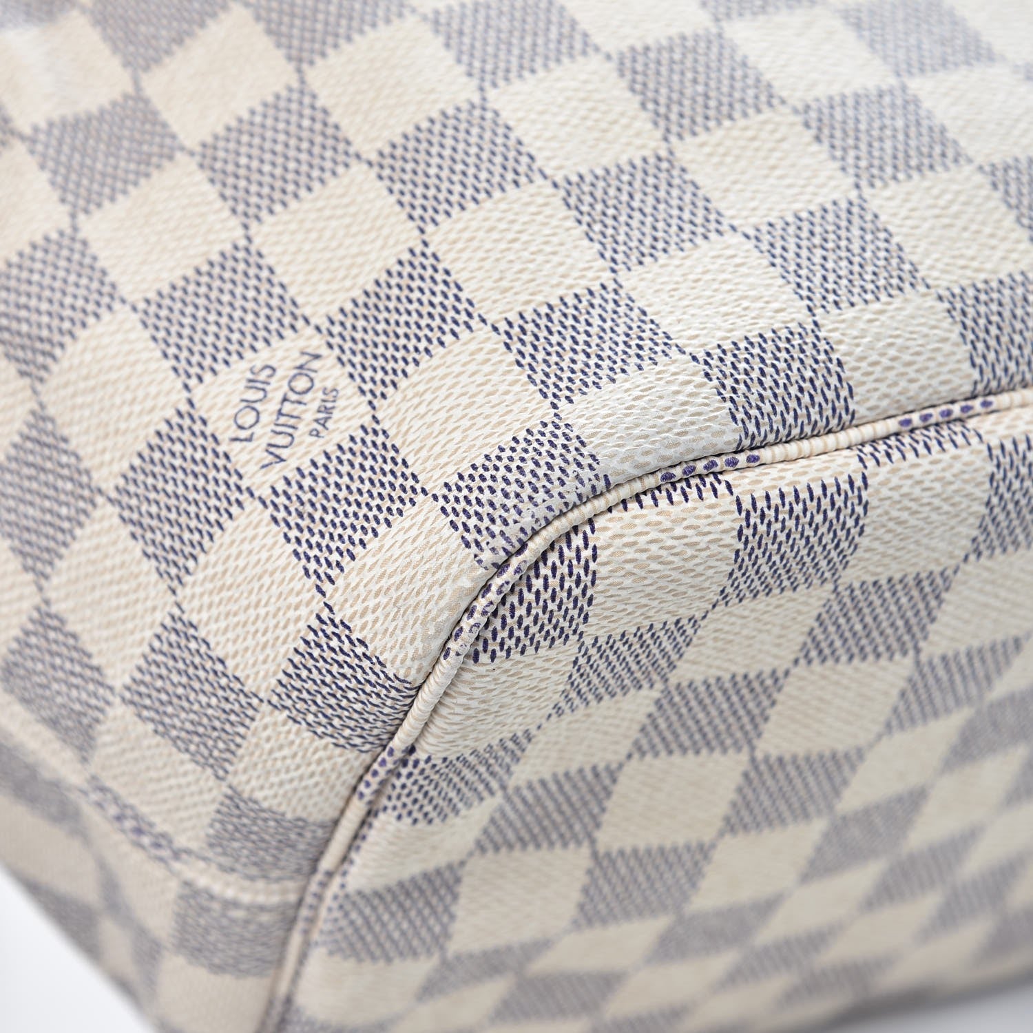 Louis Vuitton Damier Azur Neverfull MM 15 of 17