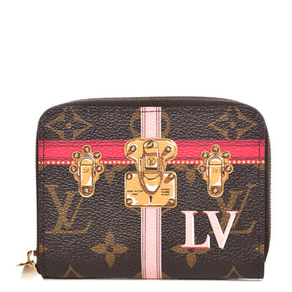 Louis Vuitton Monogram Summer Trunks Zippy Coin Purse 1 of 6