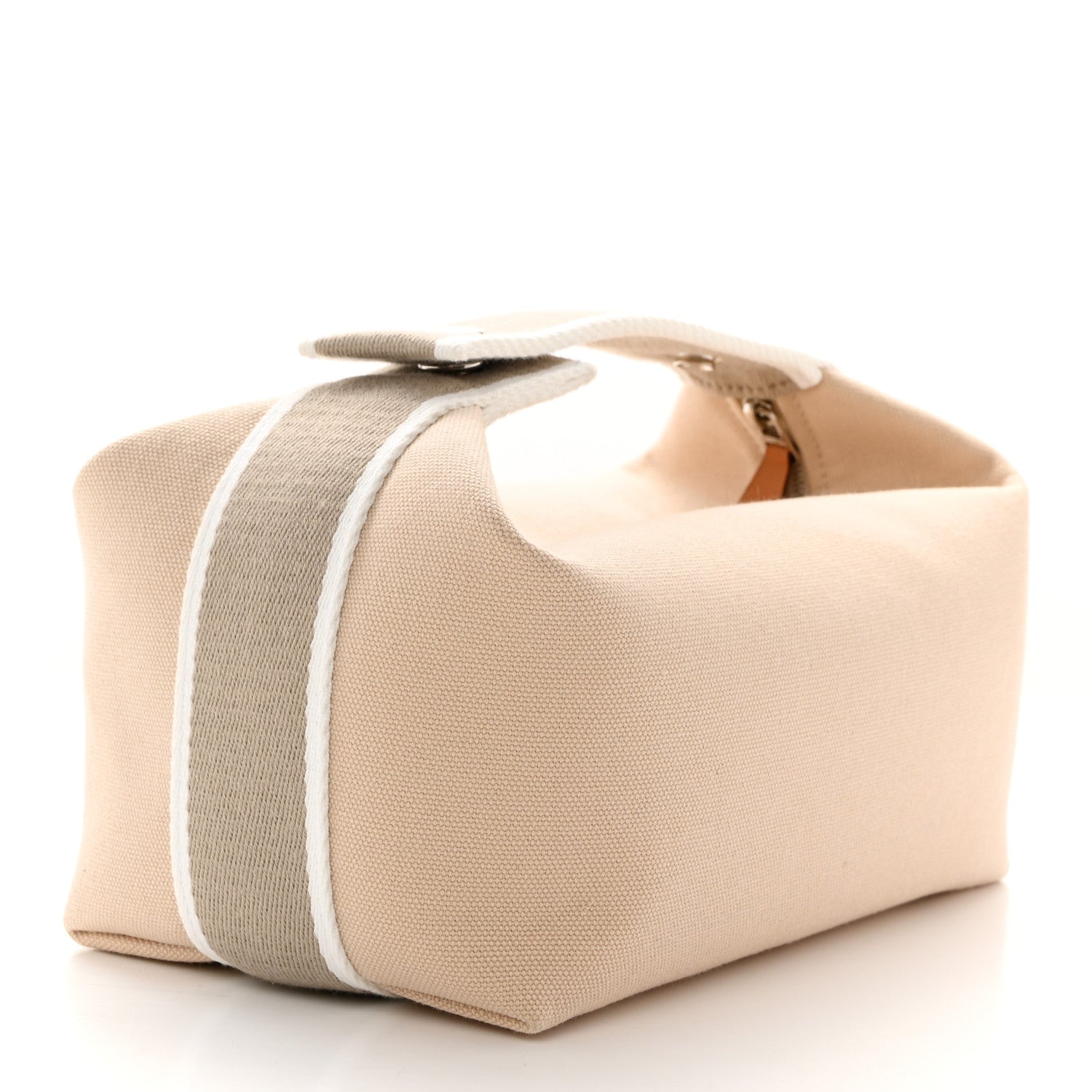 Hermes Canvas Small Bride-A-Brac Pouch Natural 3 of 6
