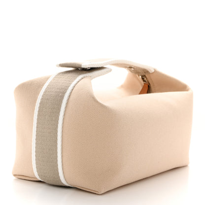 Hermes Canvas Small Bride-A-Brac Pouch Natural 3 of 6