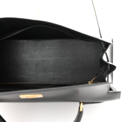 Hermes Box Kelly Sellier 32 Black 5 of 17