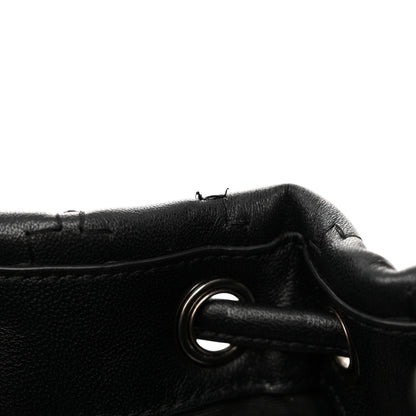 Marc Jacobs Calfskin Quilted The Bucket Bag Black 10 of 11