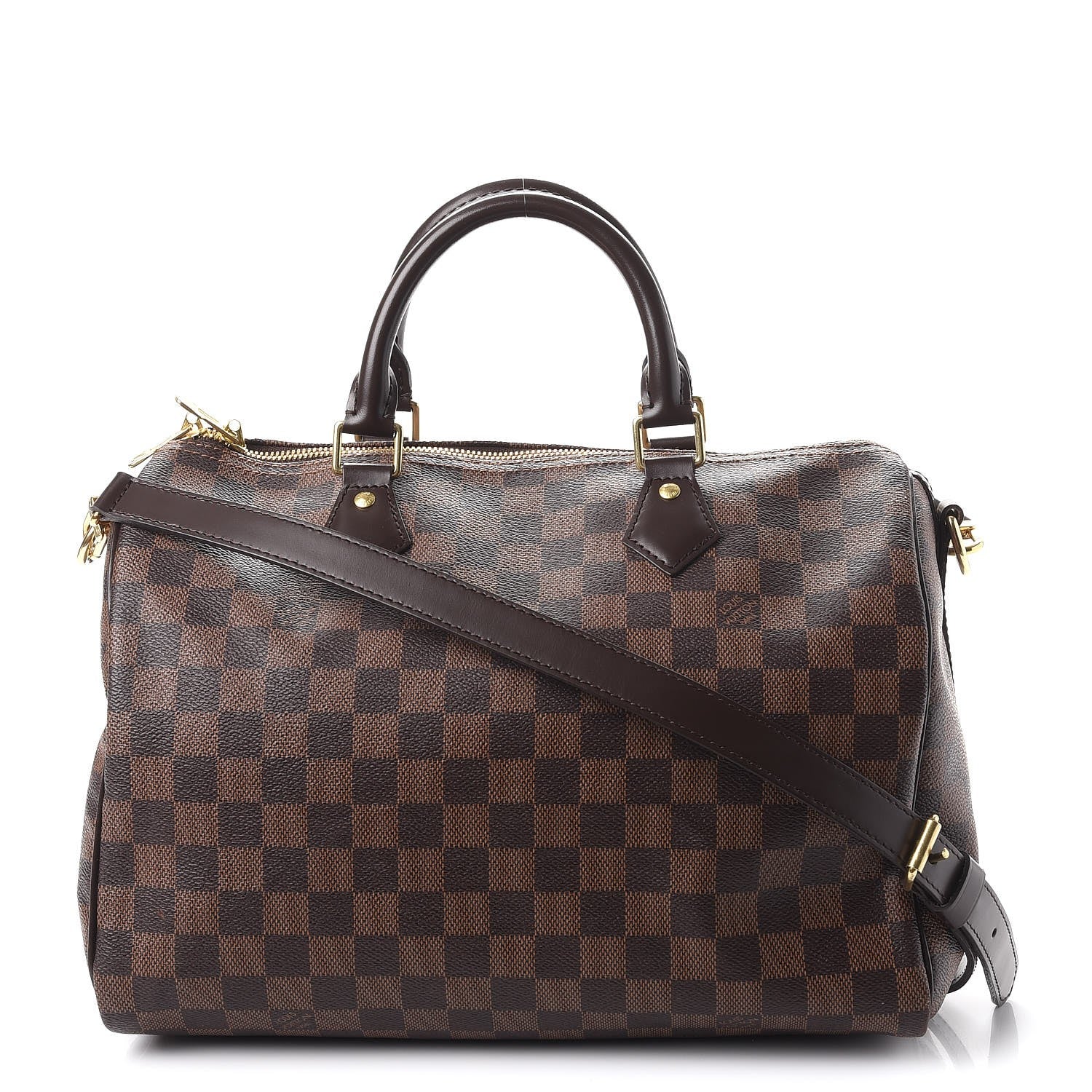 Louis Vuitton Damier Ebene Speedy Bandouliere 30 1 of 14