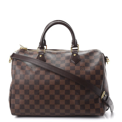 Louis Vuitton Damier Ebene Speedy Bandouliere 30 1 of 14