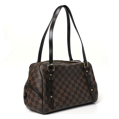 Louis Vuitton Damier Ebene Rivington GM 3 of 9
