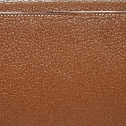 Hermes Taurillon Clemence Jypsiere 37 Gold 12 of 16