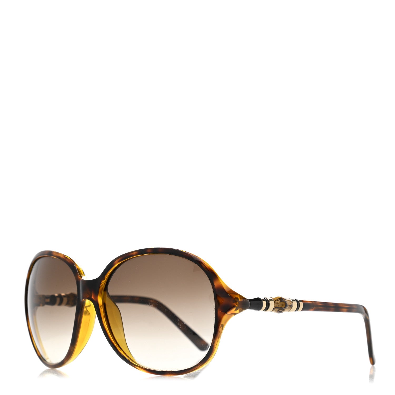 Gucci Square Bamboo Sunglasses GG3210KS Brown 1 of 8