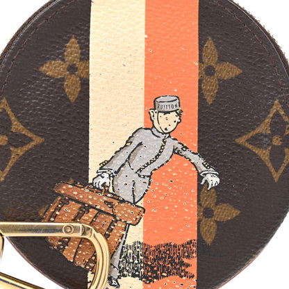 Louis Vuitton Monogram Groom Round Coin Purse 8 of 8