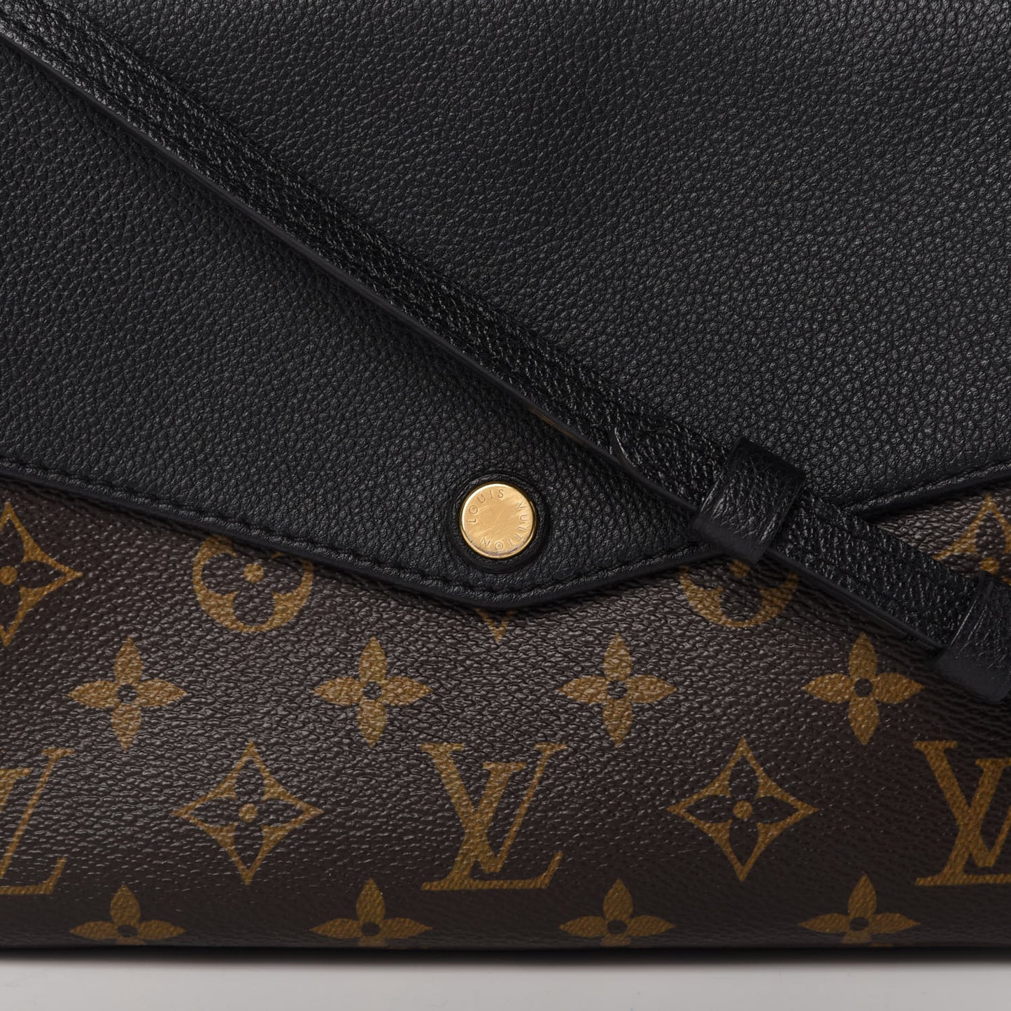 Monogram Twice Pochette Black
