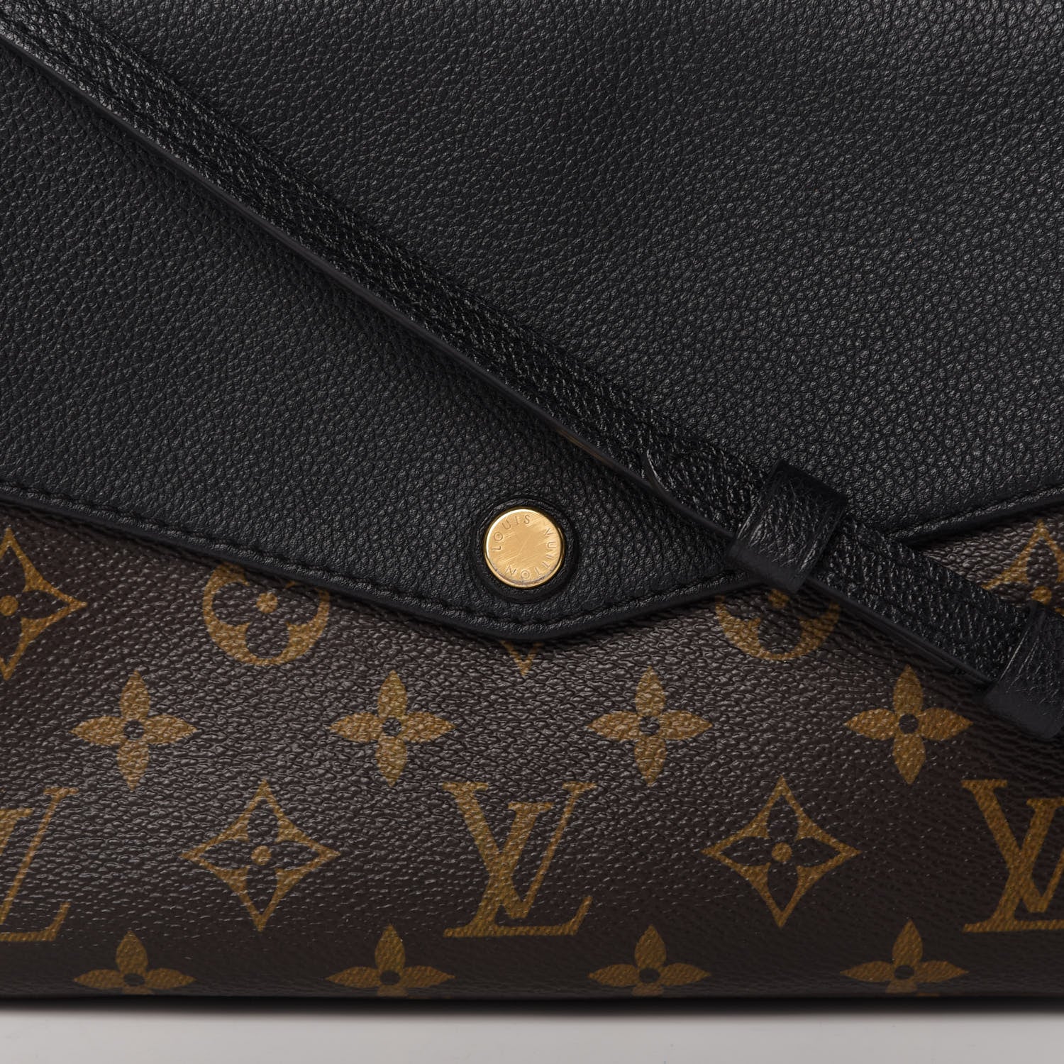 Louis Vuitton Monogram Twice Pochette Black 9 of 10