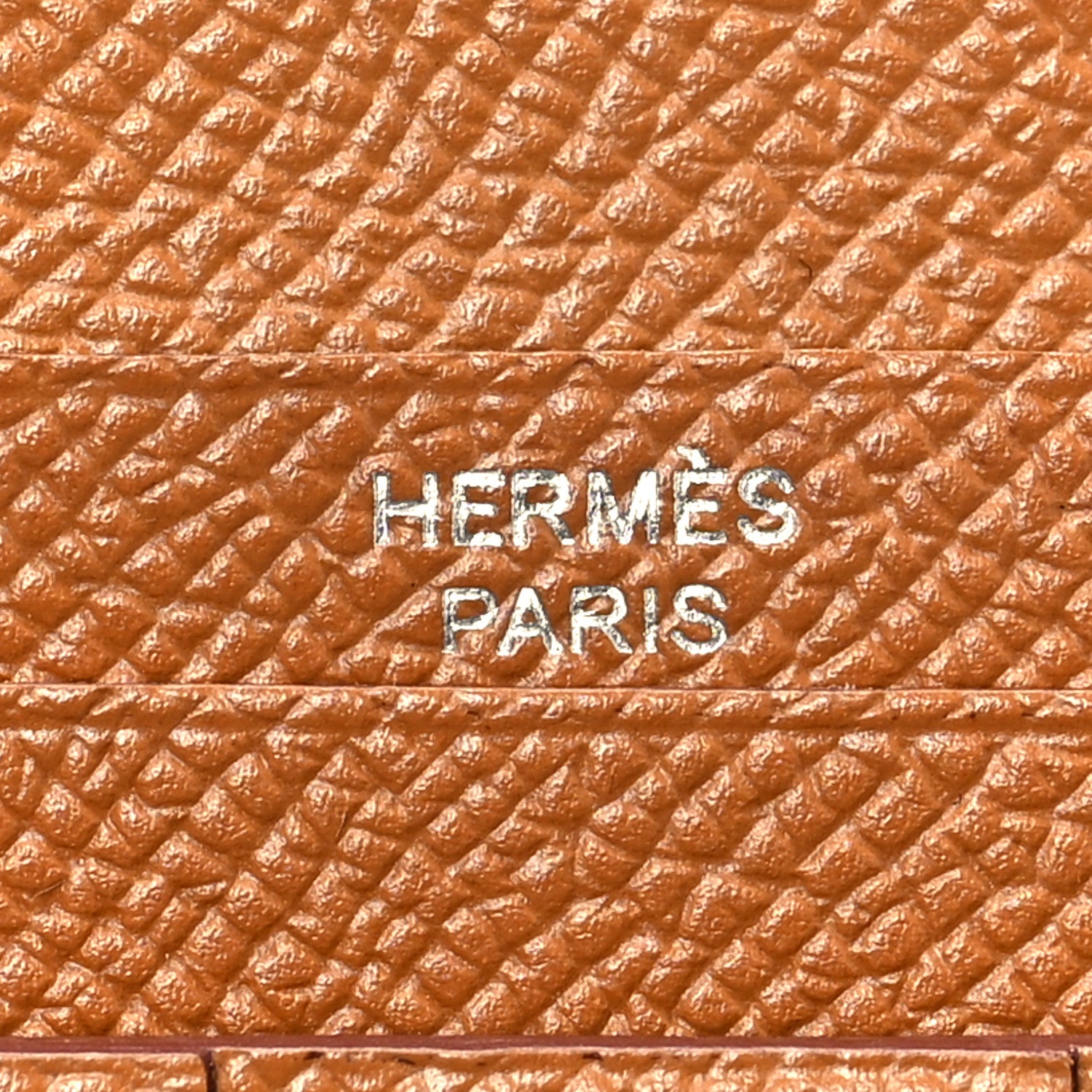 Hermes Epsom Bearn Gusset Wallet Gold 6 of 6
