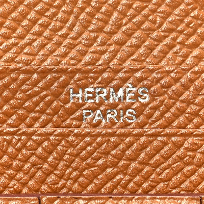 Hermes Epsom Bearn Gusset Wallet Gold 6 of 6