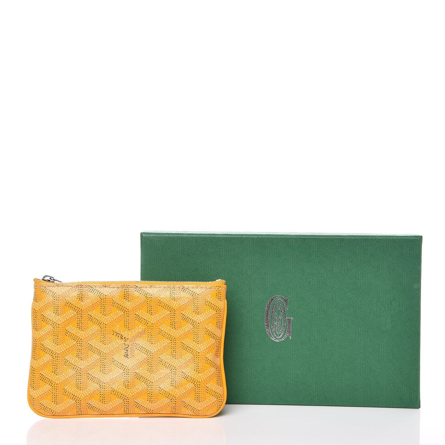 Goyardine Mini Senat Pochette Yellow