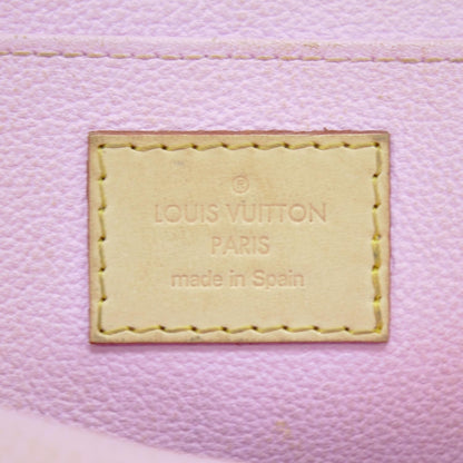 Louis Vuitton Monogram Multicolor Cosmetic Pouch White Litchi 6 of 7