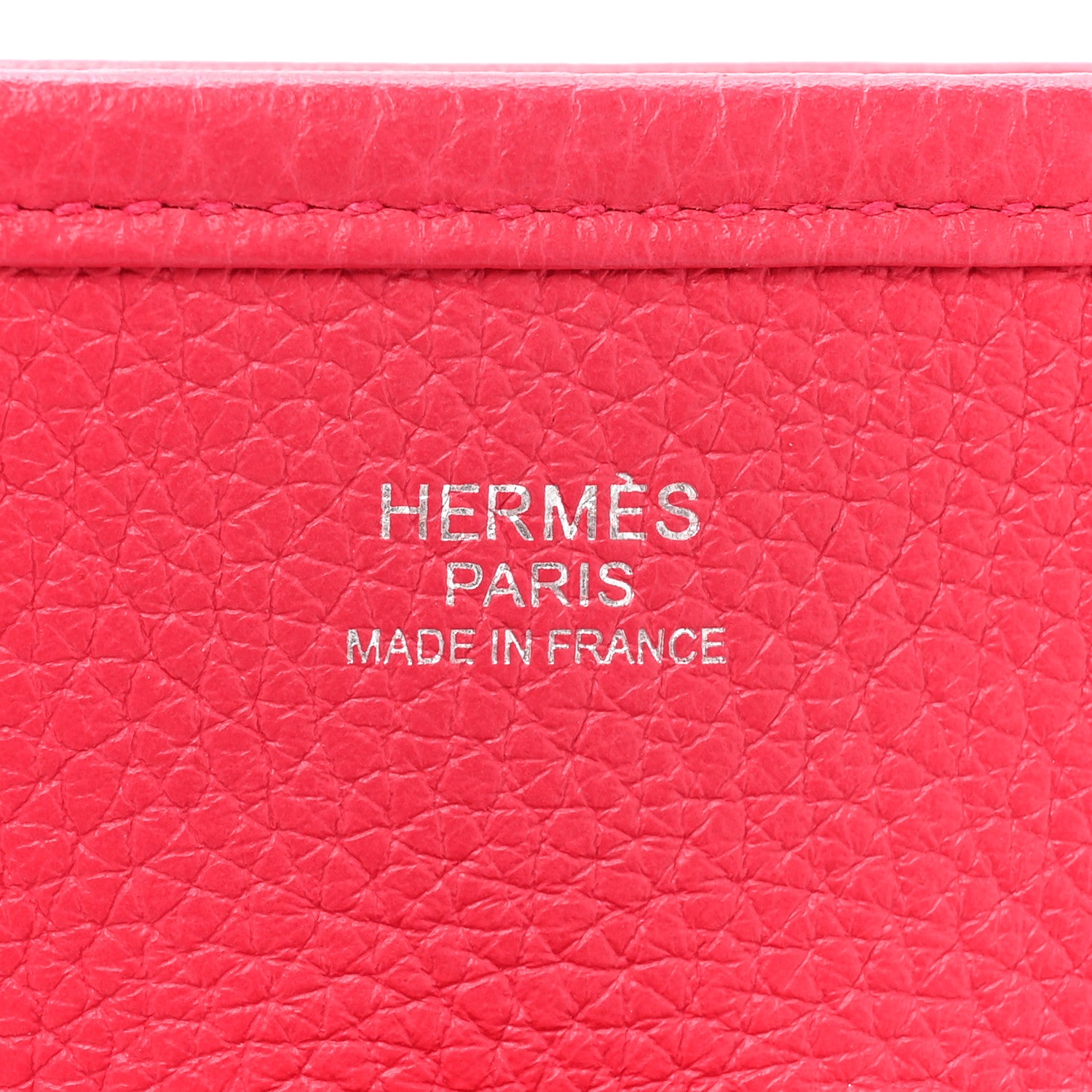 Hermes Taurillon Clemence Evelyne III PM Rose Extreme 6 of 11