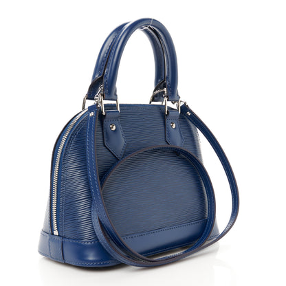 Louis Vuitton Epi Alma BB Indigo 3 of 10