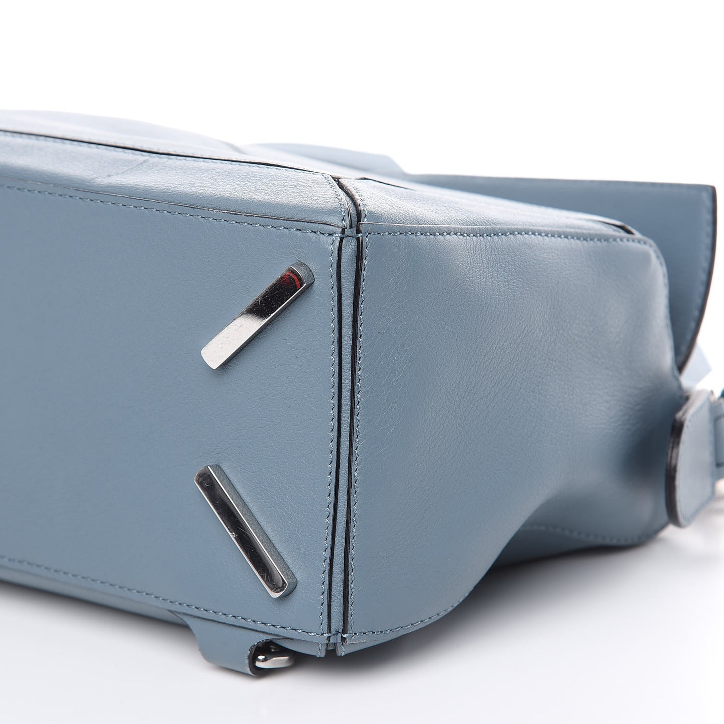 Calfskin Small Puzzle Bag Light Blue