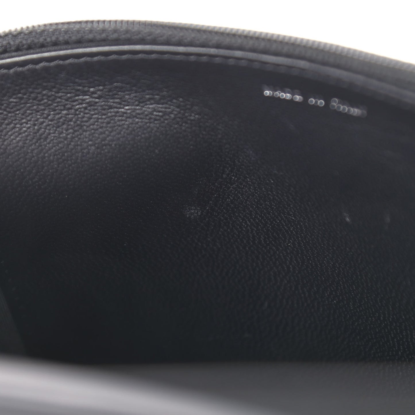 Lambskin Quilted Boy Wallet On Chain WOC Black