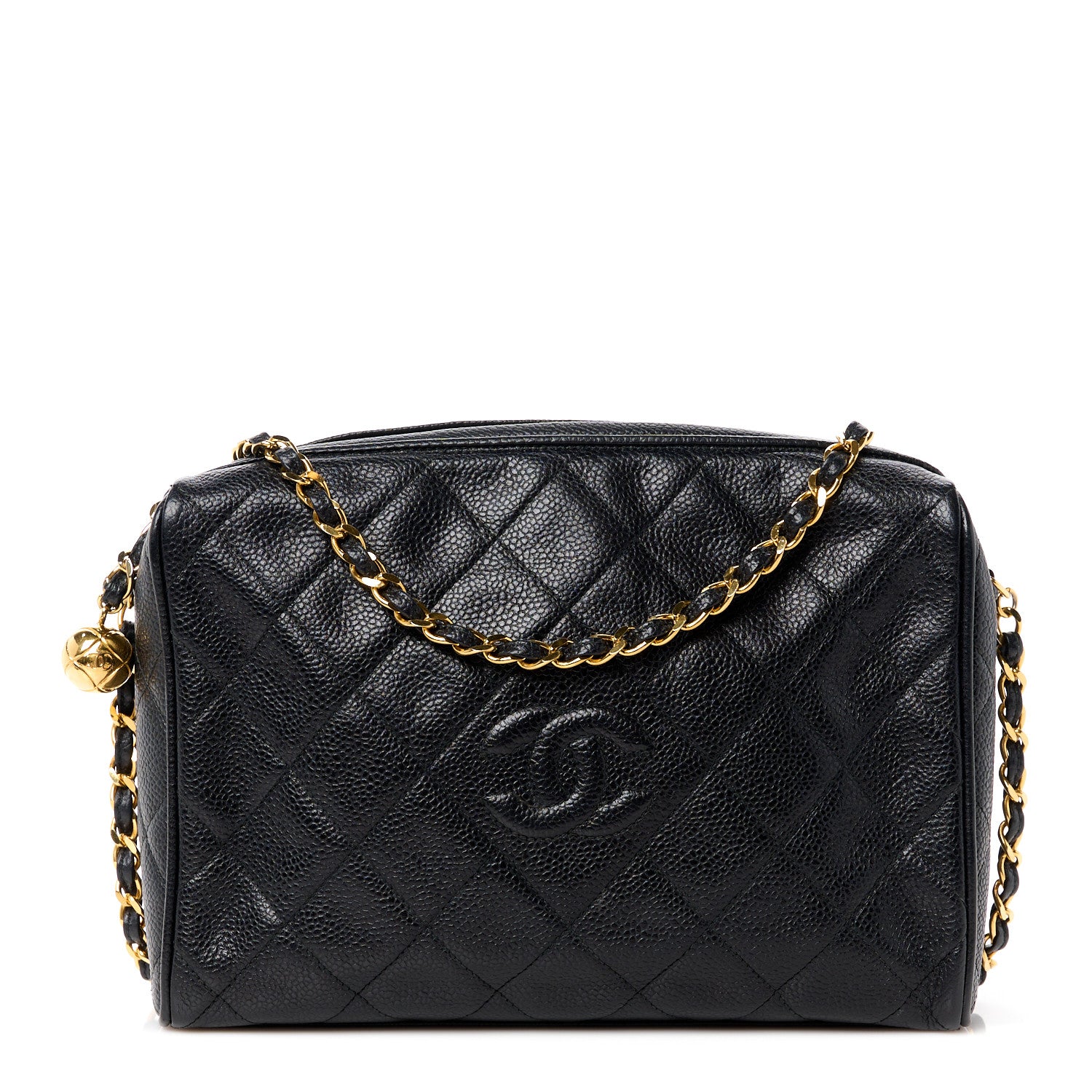 Chanel Caviar Quilted Camera Case Black 1 of 12