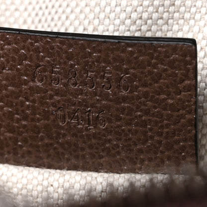 Gucci GG Supreme Monogram Mini Neo Vintage Double Zip Messenger Bag Beige New Acero Crop 7 of 9