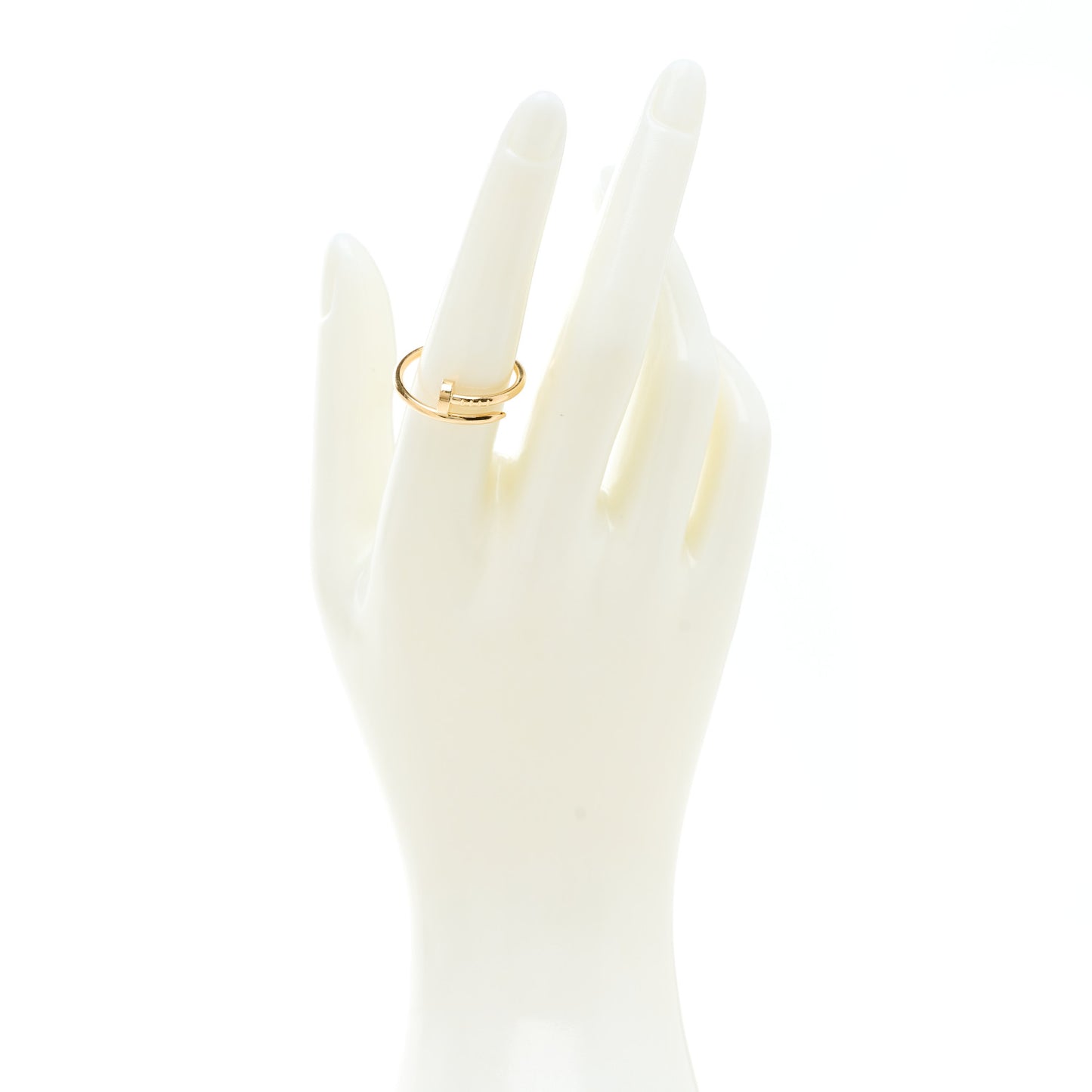 18K Yellow Gold Small Juste Un Clou Ring 56 7.5