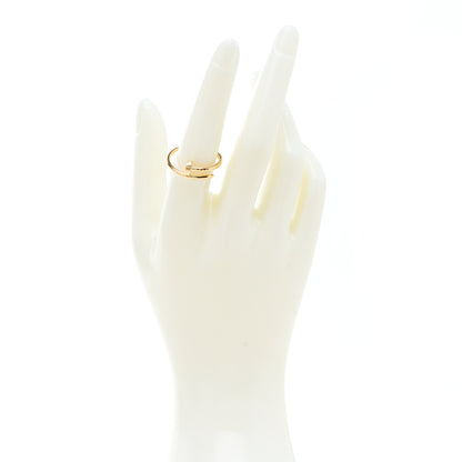 Cartier 18K Yellow Gold Small Juste Un Clou Ring 56 7.5 2 of 5