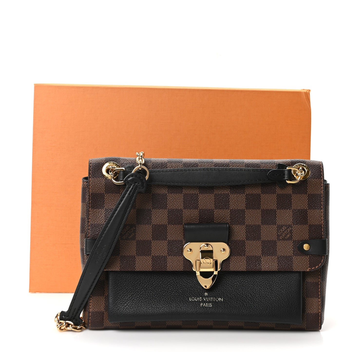Damier Ebene Vavin PM Black