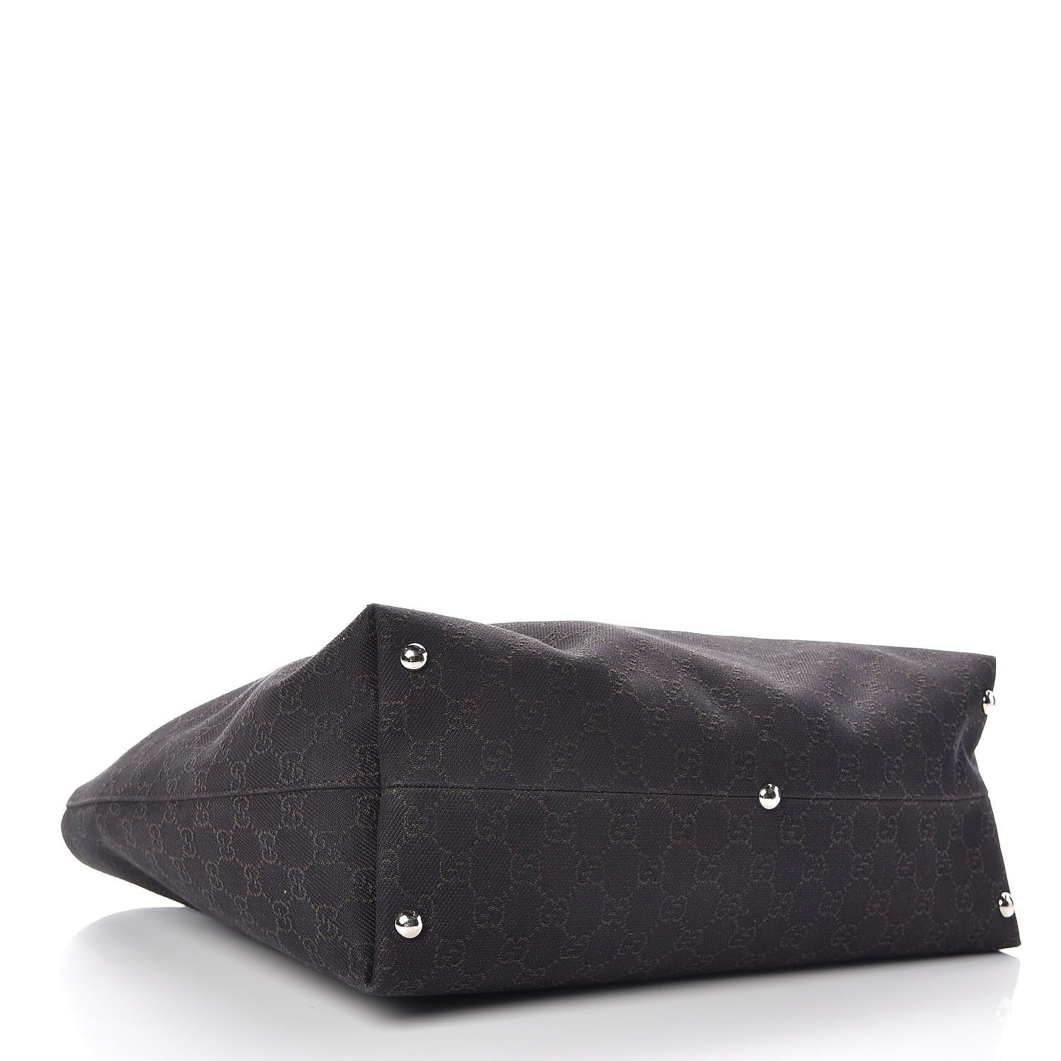 Gucci Monogram Icon Bit Tote Dark Brown 4 of 9