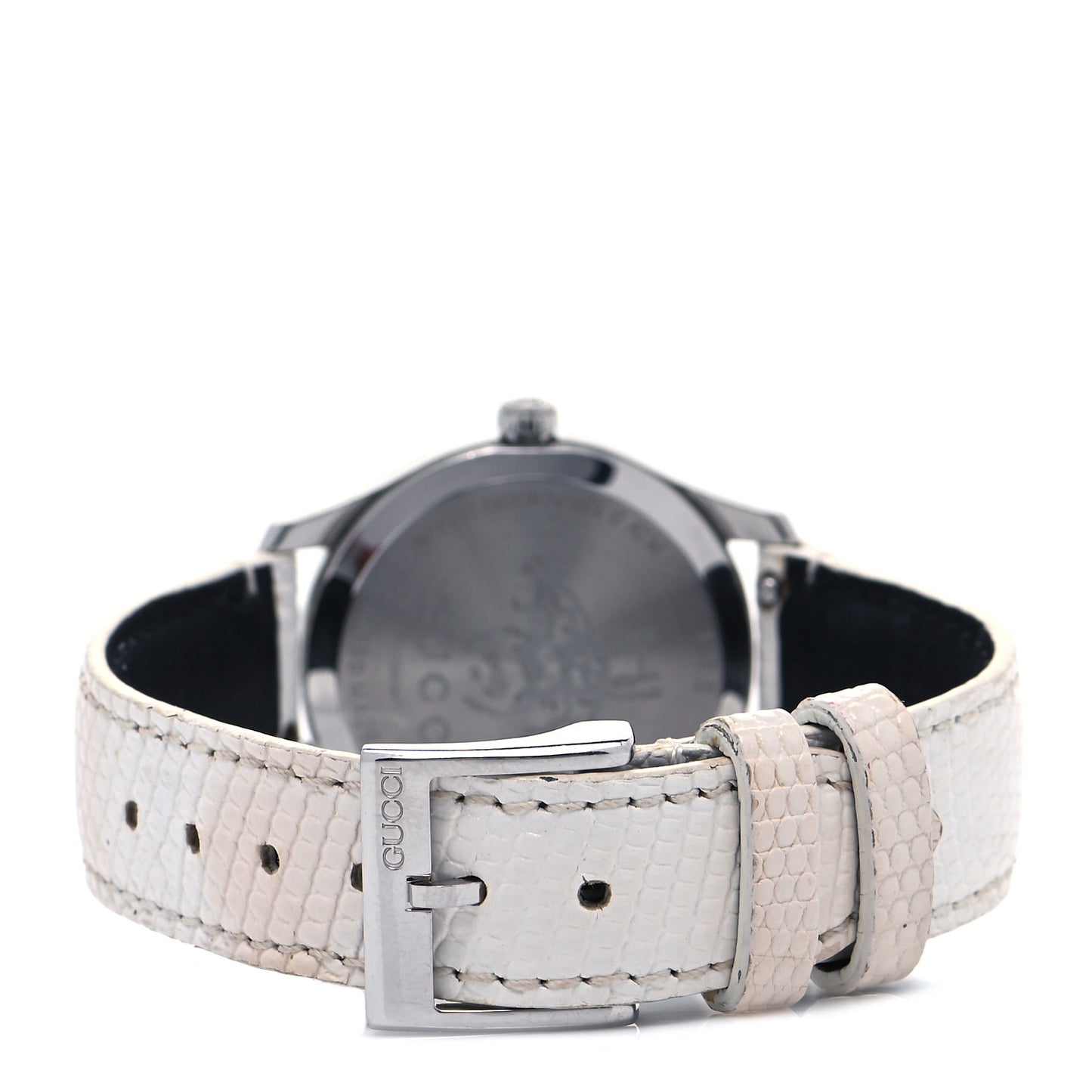 Stainless Steel Calfskin Diamond Mother of Pearl 29mm G-Timeless Charm Quartz Watch