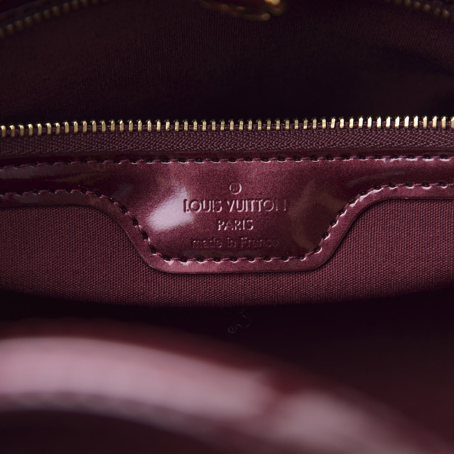 Louis Vuitton Vernis Wilshire PM Rouge Fauviste 5 of 8