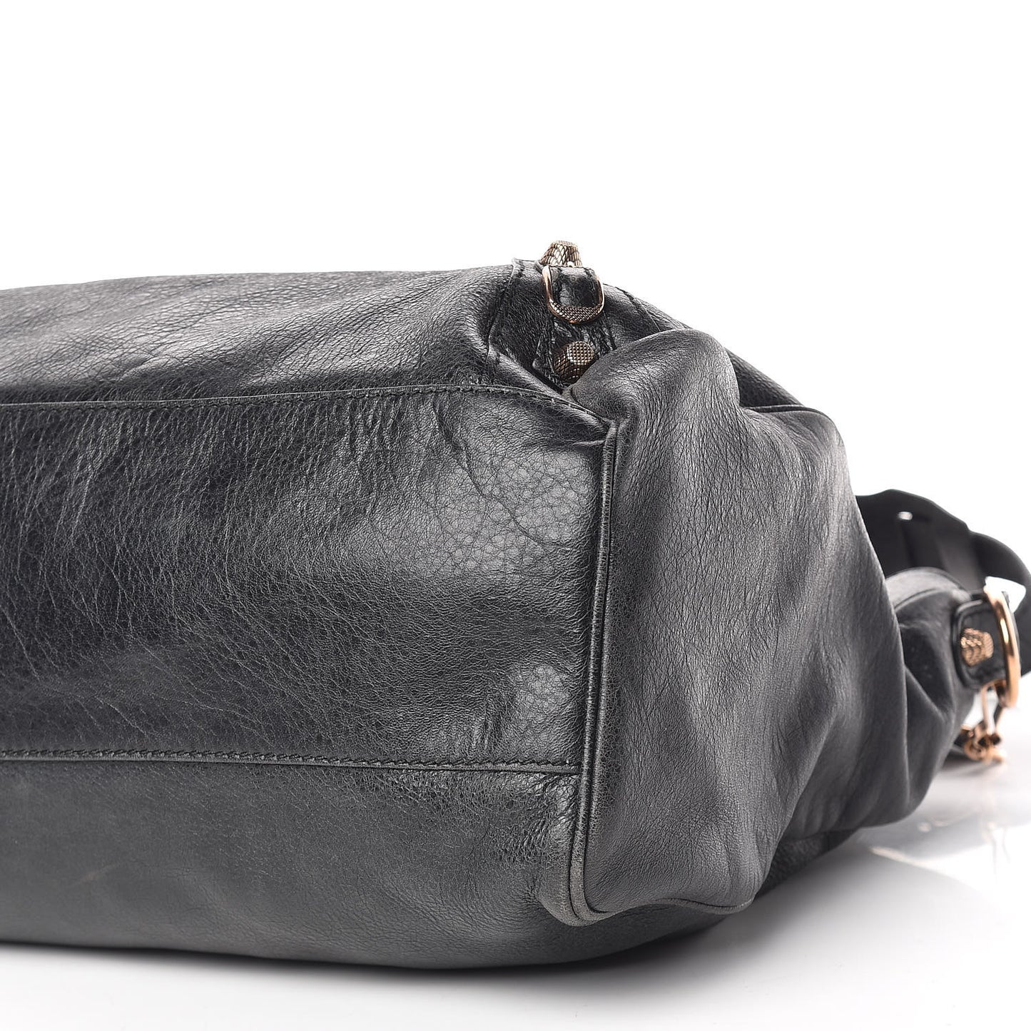 Agneau Giant 12 Rose Gold Hardware Velo Anthracite