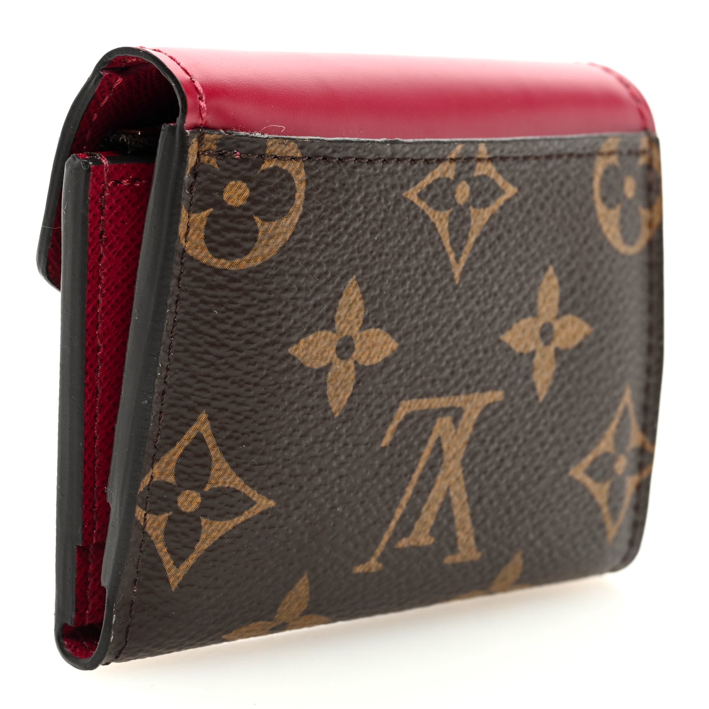 Monogram Zoe Wallet Fuchsia